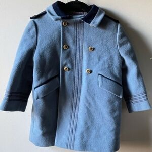 Vintage Toddler Coat Wool Blend